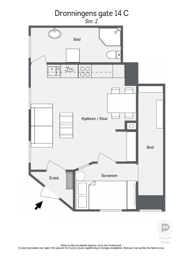 Central Bus Station Apartment, Wifi, Tv Narvik Luaran gambar